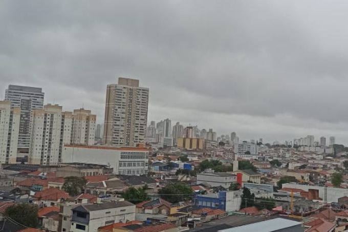 Vista do céu a partir do Belenzinho, Zona Leste de São Paulo