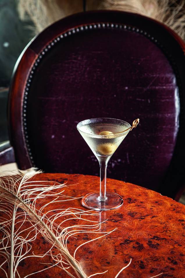 Dry martini: clássico integra a carta de drinques