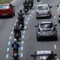 Após teste na 23 de Maio, CET implantará faixa de motos na Bandeirantes