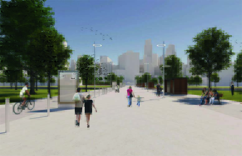 caminho BulevarLigação com o Brás será por meio denova passagem dotada de quiosques,mobiliário urbano e iluminação