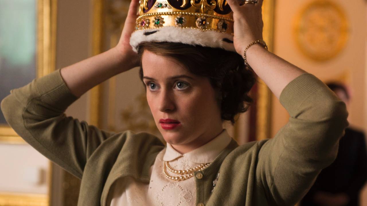 Claire Foy em The Crown