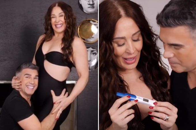 Aos 55 anos, Claudia Raia anuncia gravidez do terceiro filho