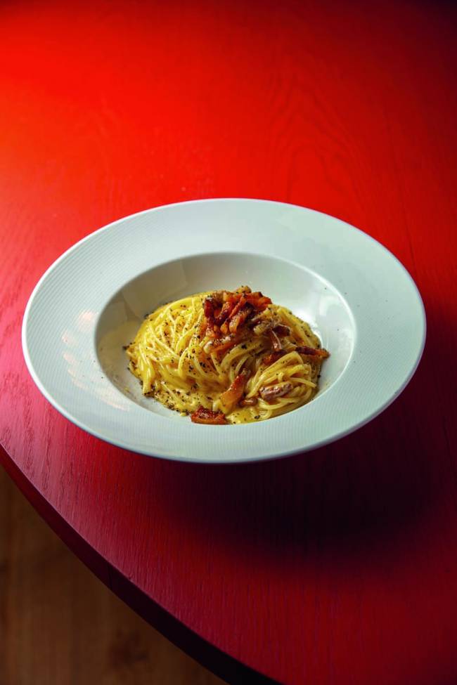 Espaguete à carbonara La Coppa Espaguete à carbonara La Coppa