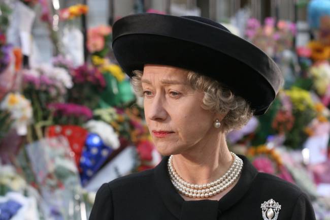 Helen Mirren no filme A Rainha; atuação primorosa