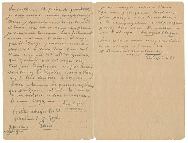 Milhares de cartas originais fazem parte da coleção de Pedro Corrêa do Lago. Uma delas, escrita pelo pintor francês Paul Gauguin, fala sobre o episódio em que o amigo Vincent Van Gogh cortou a orelha, pouco antes de se suicidar, em 1980.