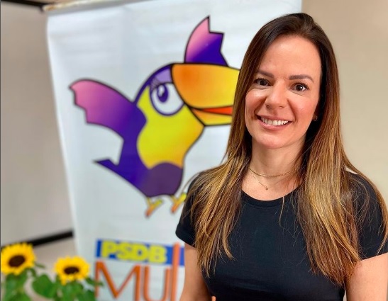 A candidata a deputada federal Claudia Carletto, do PSDB-SP