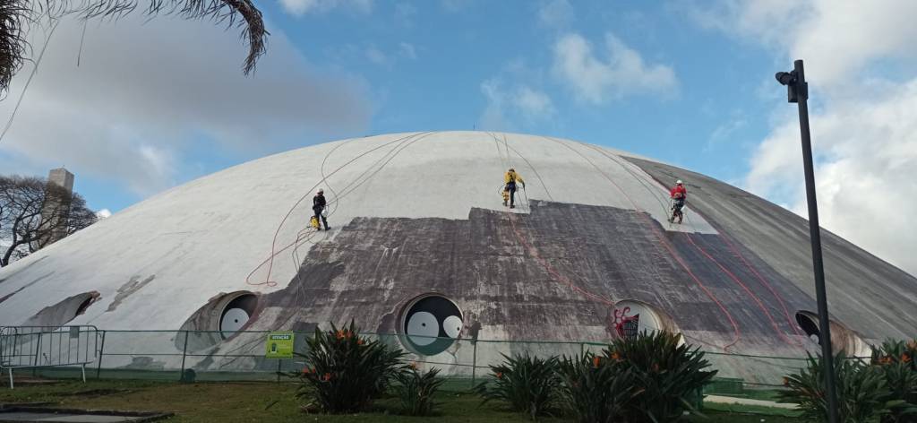 A Oca do Ibirapuera em reforma: criação de Niemeyer