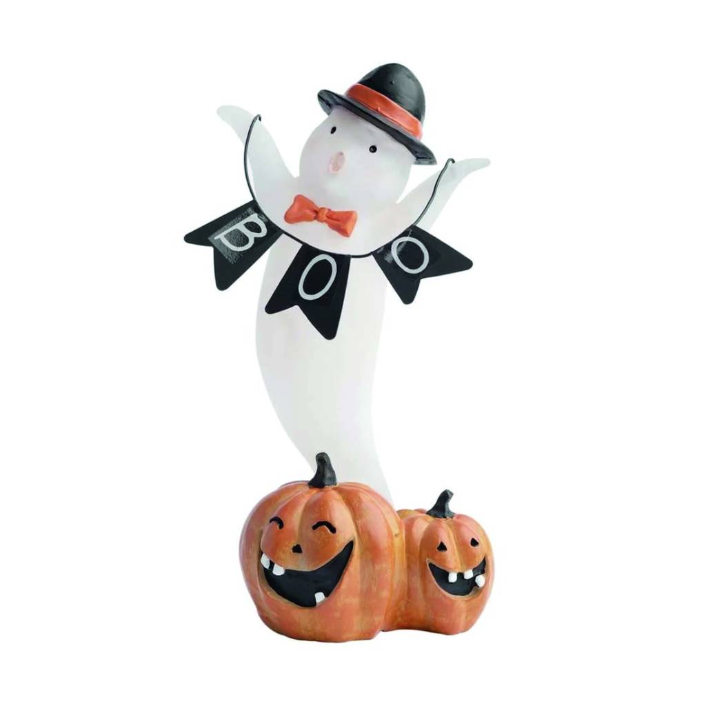 Boneco de fantasma.jpg Boneco de fantasma segura fio com trio de bandeiras pretas, onde se lê