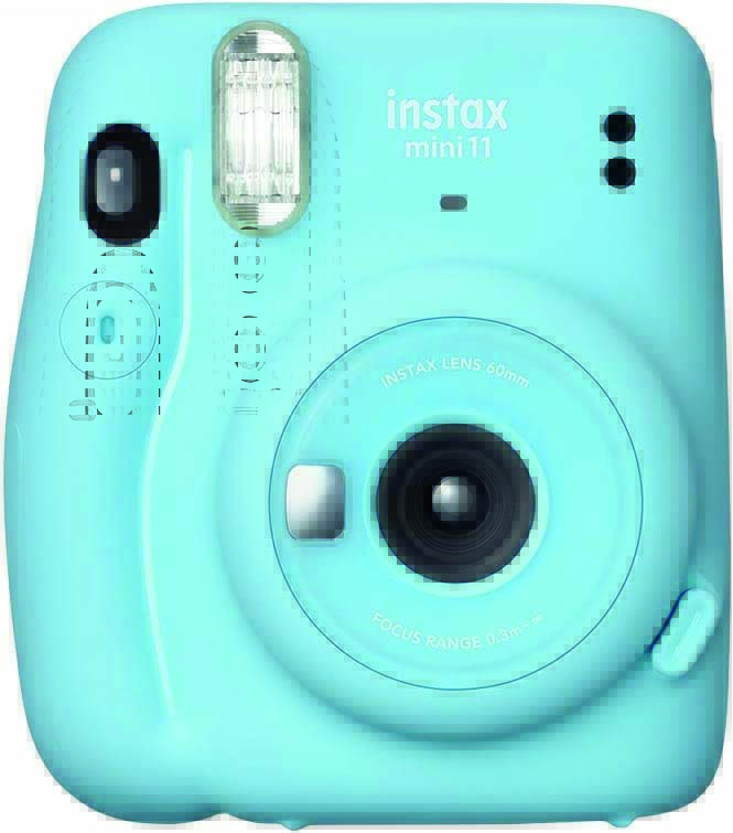 Câmera Instax Mini 11 azul clara