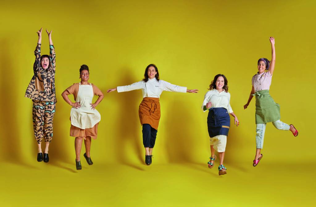 Cinco mulheres mostram que o protagonismo feminino nas cozinhas profissionais é questão de tempo