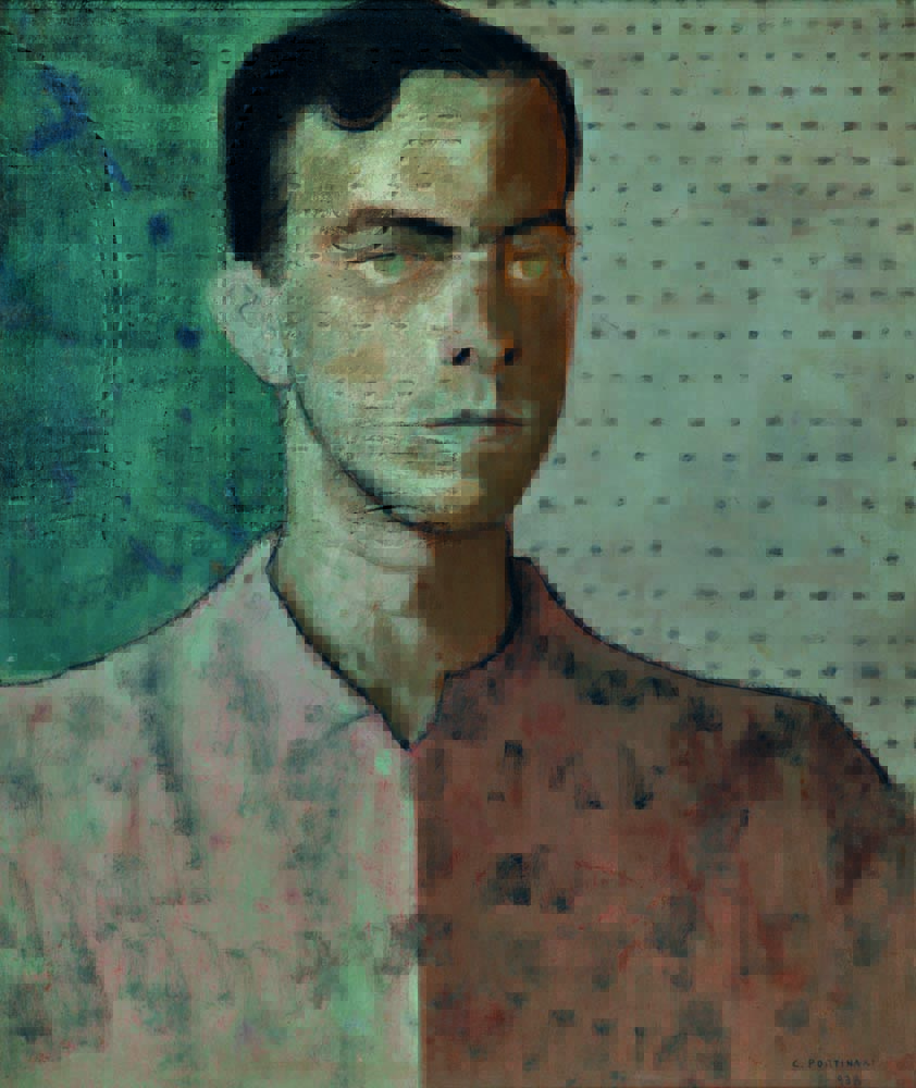 "Retrato de Vinicius" (1938), de Cândido Portinari: pintura do poeta