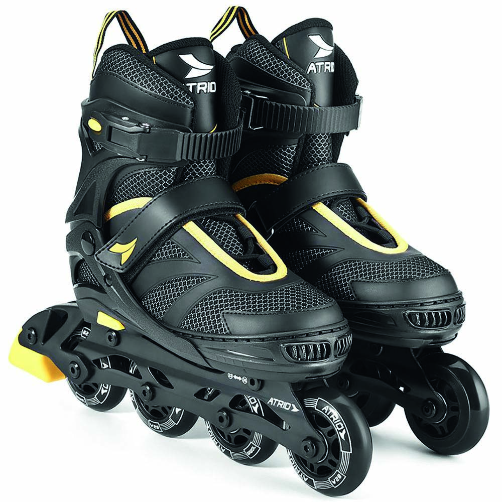 Par de patins infantil preto