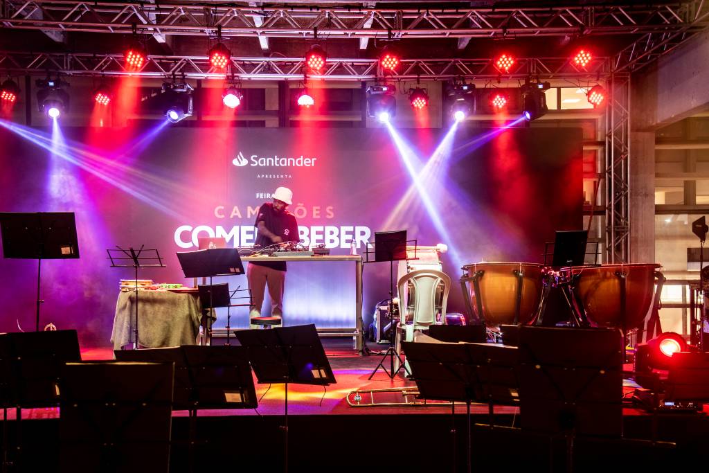 Feira dos Campeoes Comer e Bbeber DJ Nyack: animação na pré-estreia
