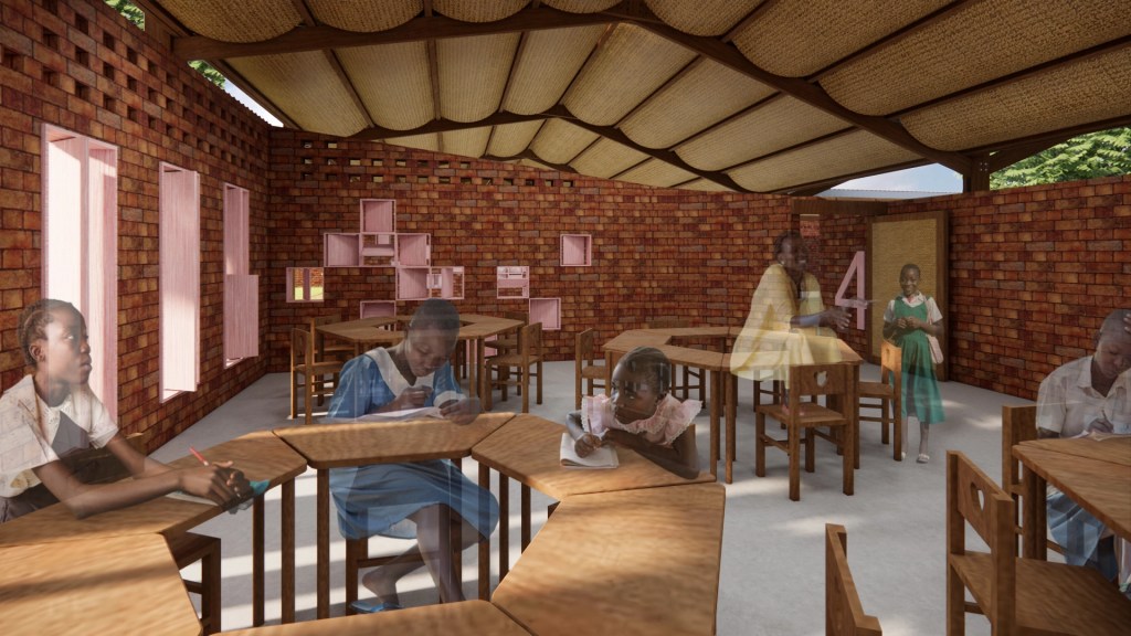 Escola para meninas em Moçambique projetada por Klaus Schmidt, do escritório KAS ARQ.
