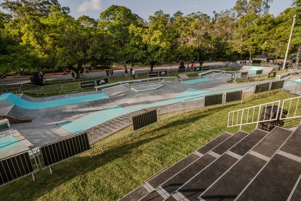 Nike inaugura primeiro skate park do Parque Ibirapuera