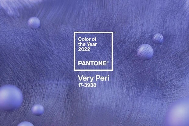 O violeta Very Peri é eleito como a Cor do Ano 2022 pela Pantone.