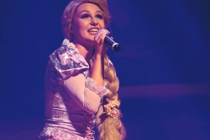 Rapunzel: cantoria ao vivo