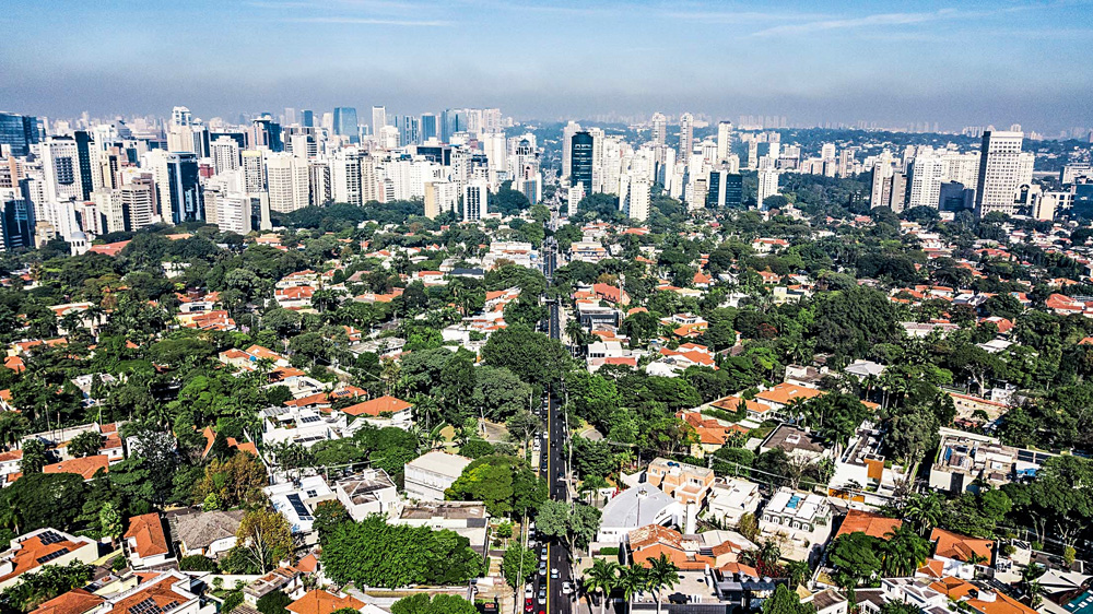 Jardins, bairro nobre de São Paulo.