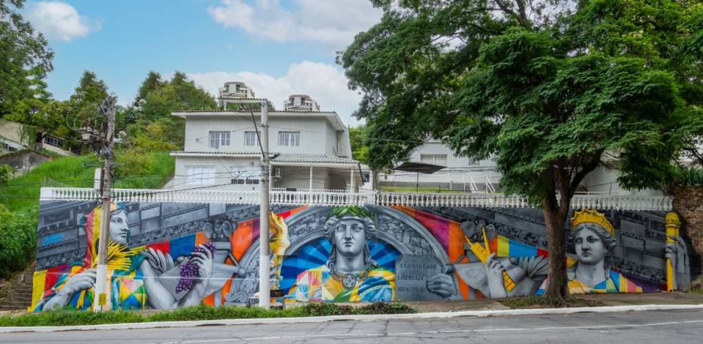 Kobra4Gladistone CamposRealPhotos “Fraternidade, Liberdade e Igualdade” é o tema do novo mural de Eduardo Kobra, em São Paulo