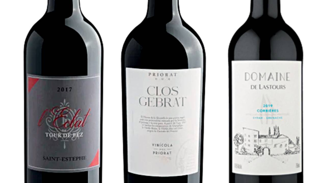 tres garrafas vinho