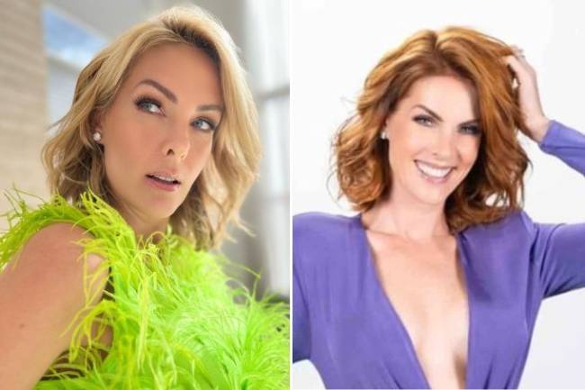 Antes e depois da transformação de Ana Hickmann Antes e depois da transformação de Ana Hickmann