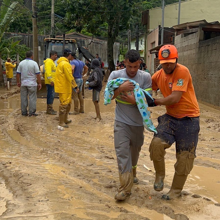 Chuvas deixaram rastro de destruição em São Sebastião e outras cidades do Litoral Norte.