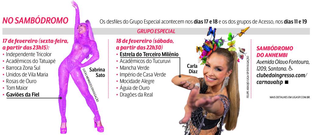 agenda carnaval sp