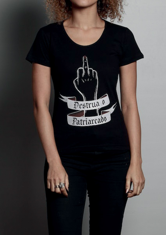 Camiseta 'Destrua o patriarcado'