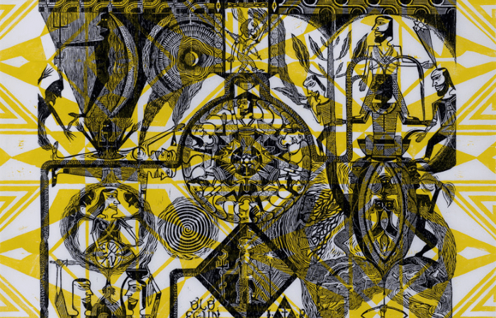 Mostra na Galeria Estação une sincretismo religioso e xilogravura