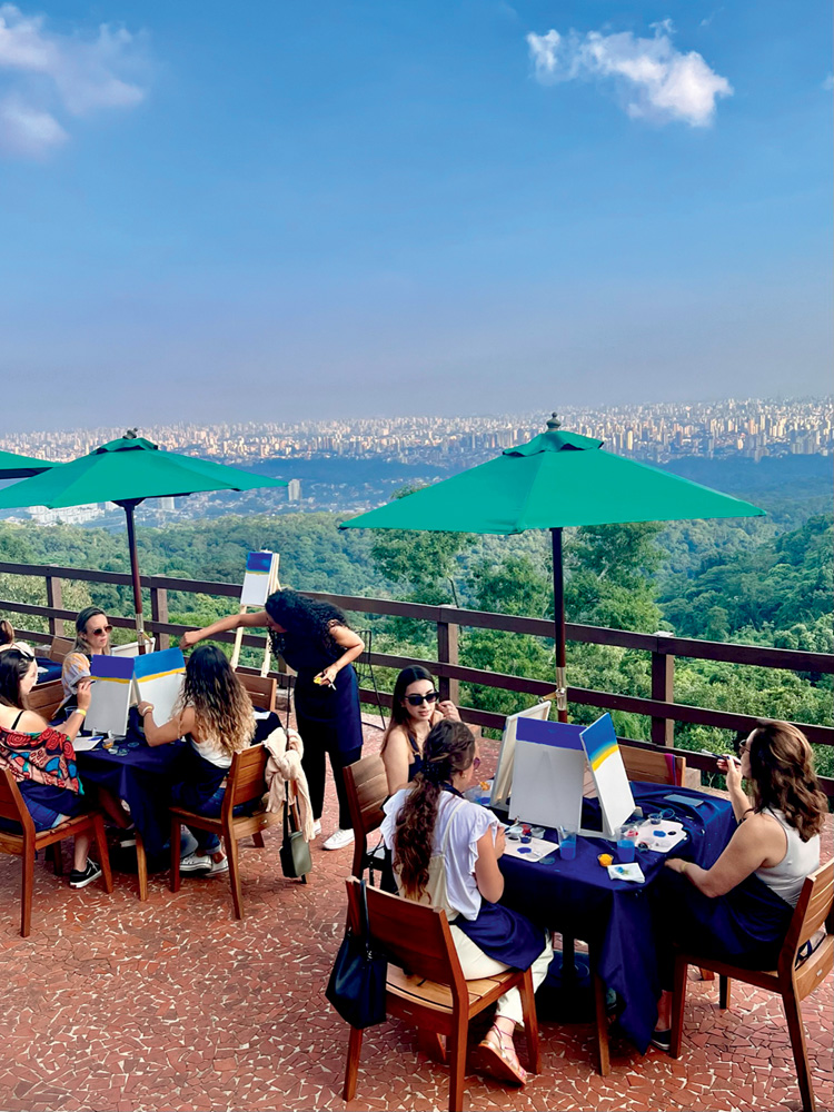 Eventos: oficina de pintura no novo café é uma das novas atividades oferecidas