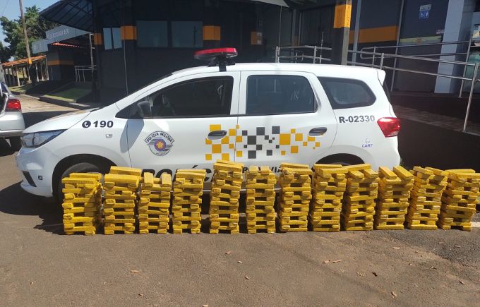 Jovem de 17 anos é apreendido com quase 280 quilos de maconha