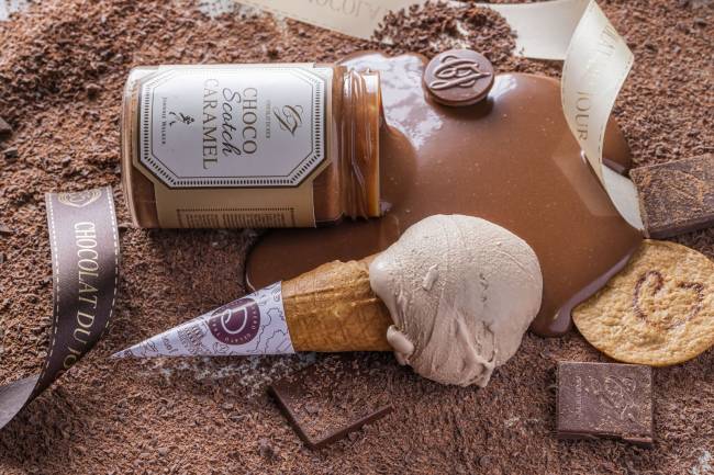 collab davvero e chocolat du jour sorvete