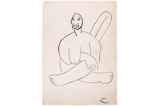 Exposição reúne esboços e blocos de notas raros de Tarsila do Amaral