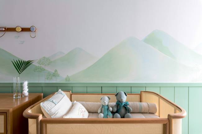 Foto de ambiente do projeto de quarto de bebê de Fernanda Rubatino