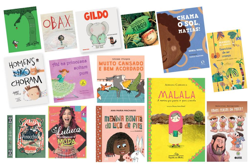 Páginas da imaginação: títulos infantis para ler com os pequenos