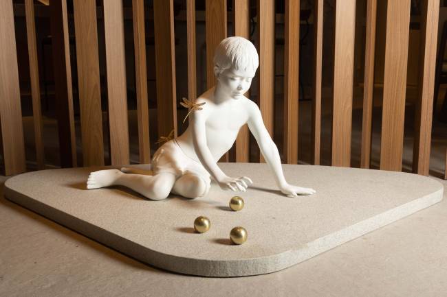 Arte – CASA CORFoto: Leo Martins Escultura 'Menino Além do Espelho', de Samuel Ângelo