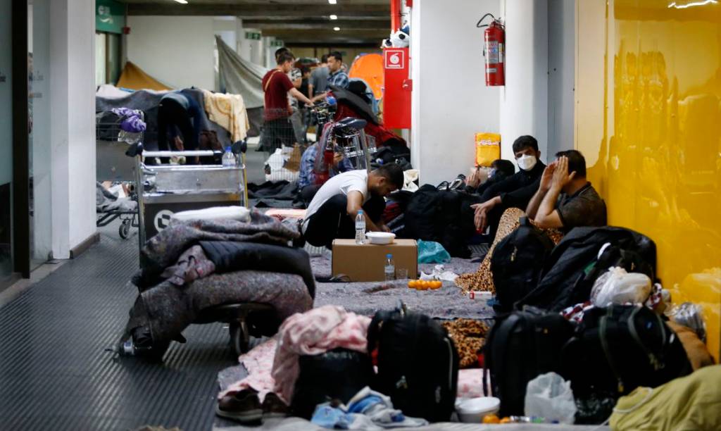 Afegãos no Aeroporto