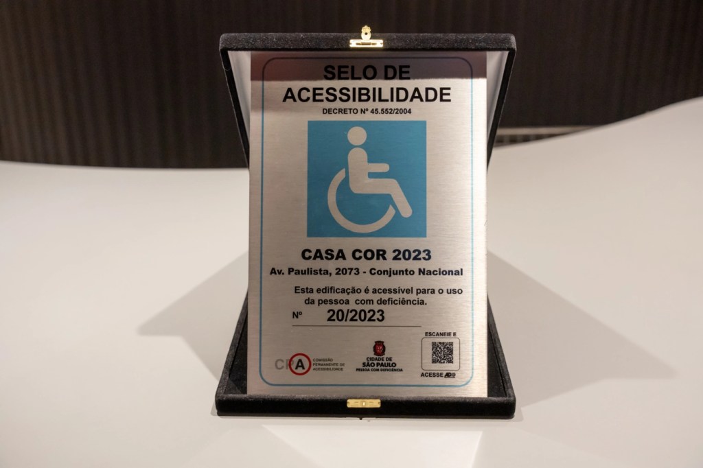 CASACOR São Paulo recebe Selo de Acessibilidade concedido pela CPA
