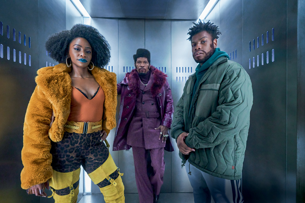 Um grande elenco: Teyonah, Foxx e Boyega estrelam ficção da Netflix