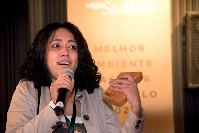 Prêmio Casa Cor Foto Wanezza Soares Discurso emocionado e emocionante: prêmio especial para Ester Carro