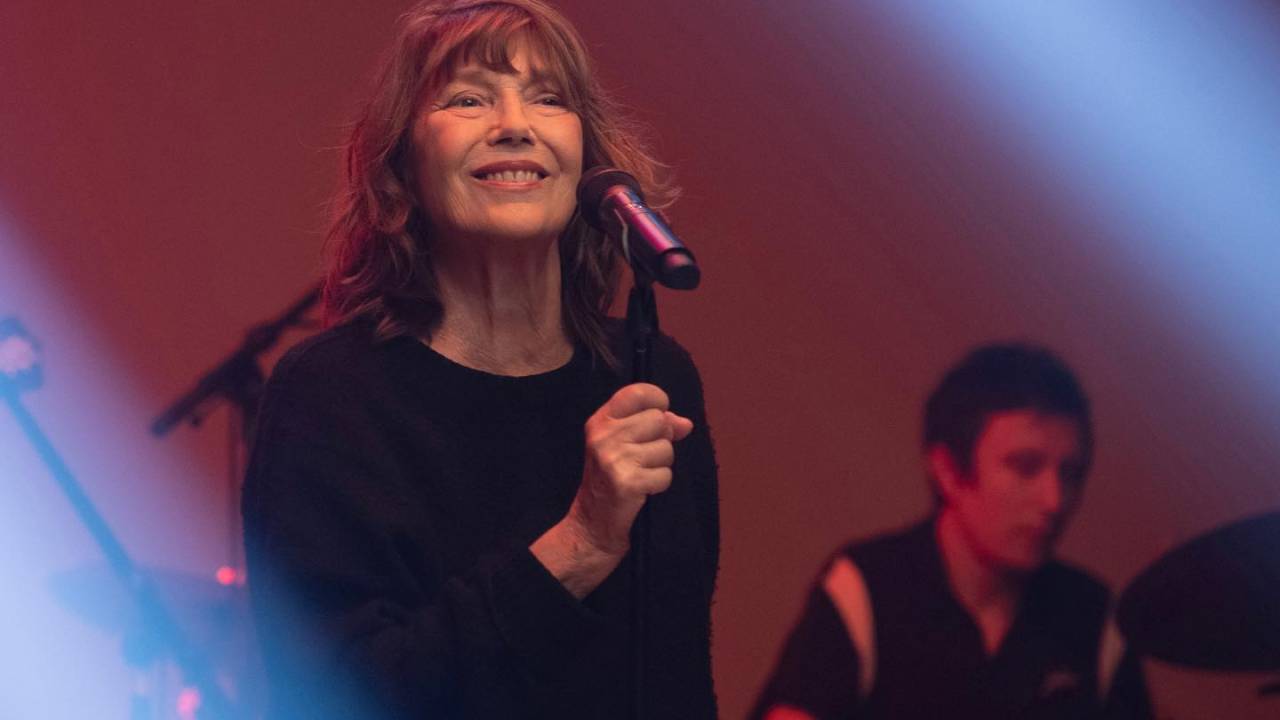 Jane Birkin, em performance no ARTE Concert