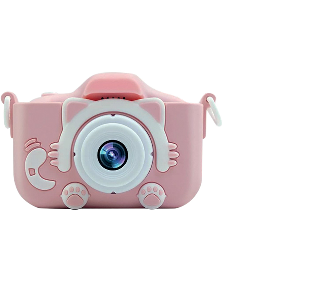 Câmera-digital-infantil rosa