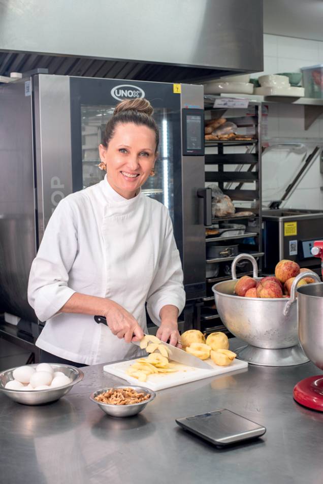 Andrea Vieira: chef e sócia do restaurante