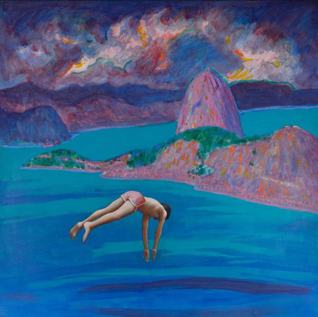 Glauco Rodrigues_Icaro_1985 quadro-glauco-rodrigues-leilao