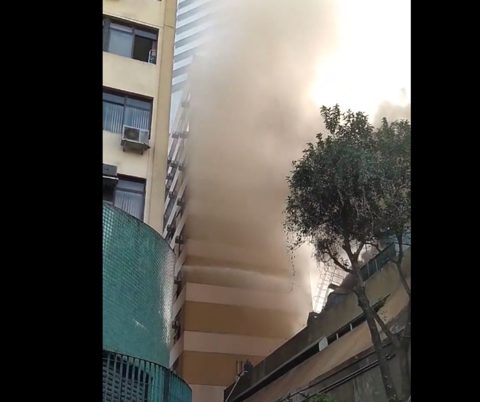 Foco de incêndio atinge prédio do InCor