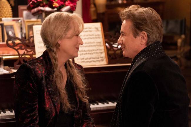 Meryl Streep e Martin Short dão show em série de TV