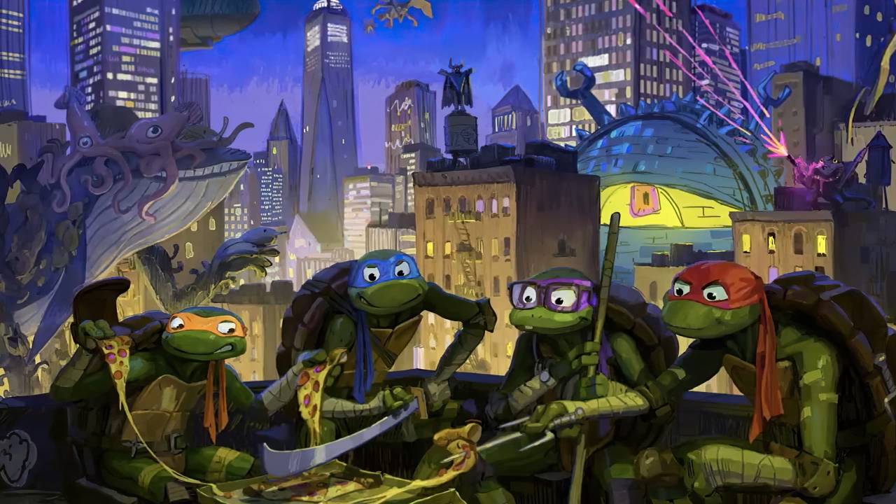As Tartarugas Ninja retornam em nova animação