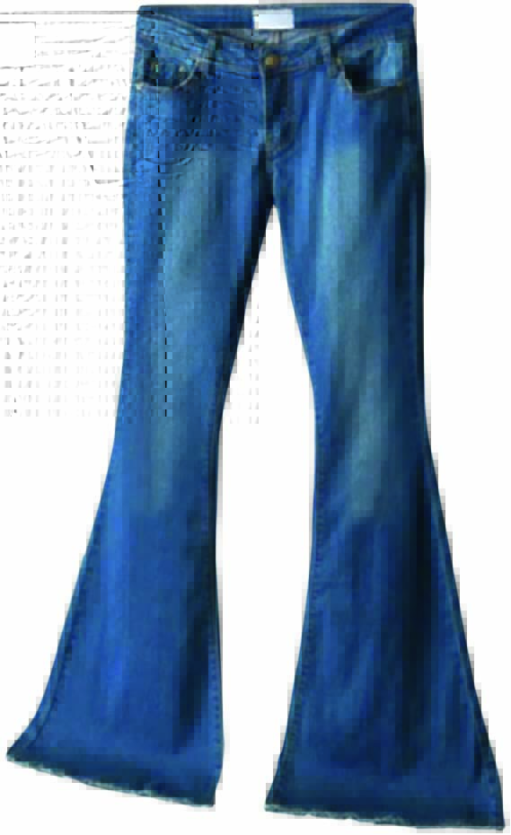 Calça jeans feminina de cintura alta