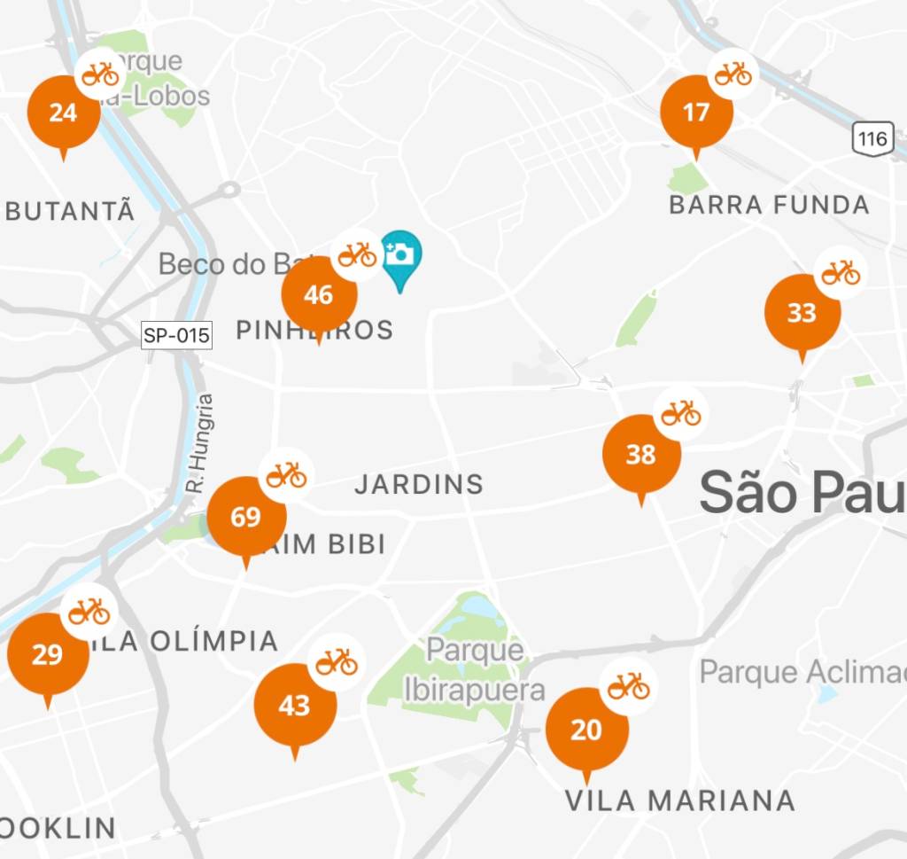 Bike Itaú bike-itau-sp-tembici-mapa
