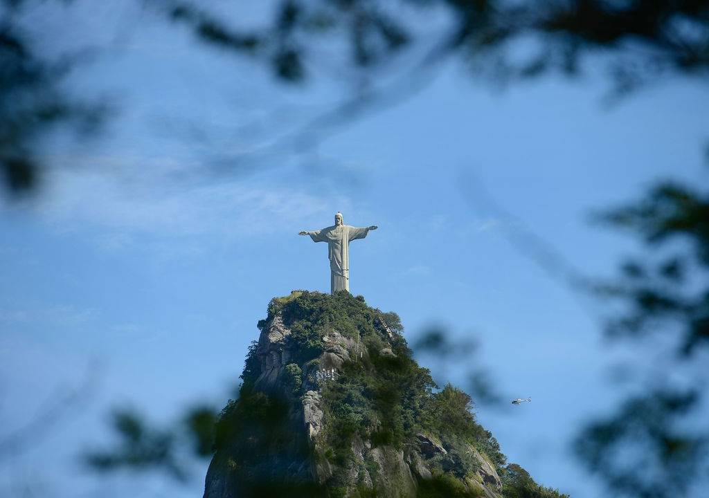 Imagem mostra o Cristo Redentor, no Rio